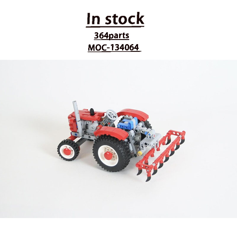 Urban Farming Usa - MOC-134064 Modello di Trattore Agricolo Retrò