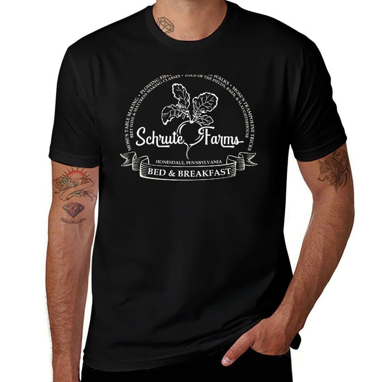 Urban Farming Usa - T-shirt Shrute Farms B&B, t-shirt casual